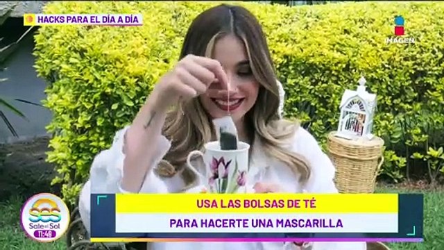 Desaparece tus ojeras con bolsas de té en tus ojos