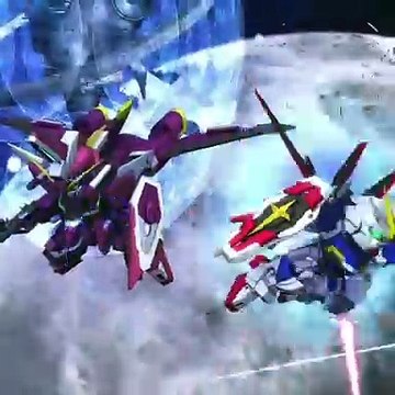 ∞ Infinite Justice Gundam Versus Impulse Gundam SD Gundam G Generation Cross Rays Gundam Seed