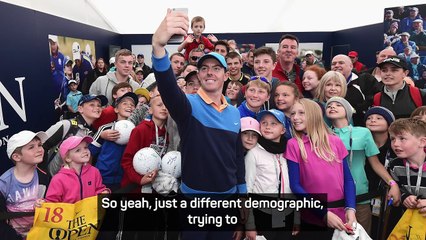 McIlroy hopes Tomorrow's Golf League can drum up excitement for golf in youth