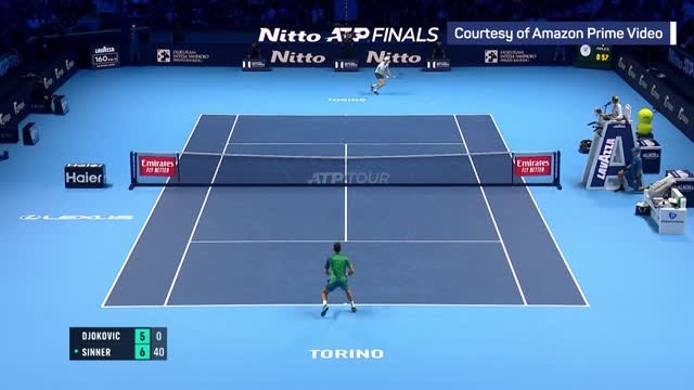 Sinner upsets Djokovic in ATP Finals classic