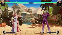 THE KING OF FIGHTERS XV B.JENET/GATO/ROCK VS K'/GEESE/RUGAL