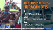 Afectados por el huracán Otis en Guerrero reciben atención médica