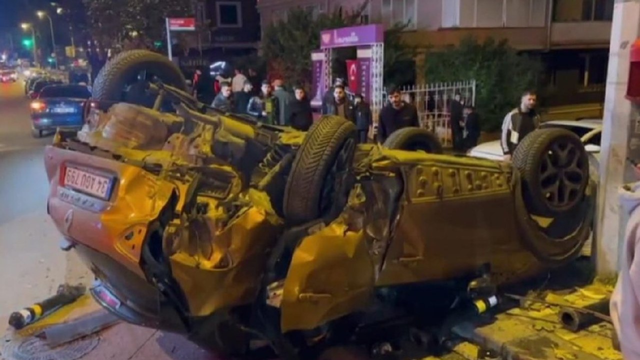 Alkollü sürücü ortalığı birbirine kattı: 1 yaralı