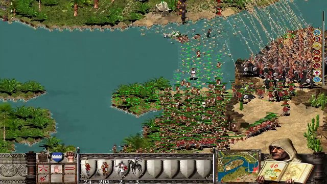 Stronghold Crusader Extreme | Wazir, Marshal, Emir Omar, Pig VS ZeeBaba | Stronghold | Walkthrough