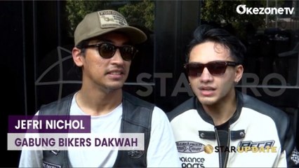 Jefri Nichol Hijrah, Gabung Bikers Dakwah Bareng Adbizar Al-Ghifari