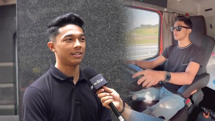 Pemalu sungguh pemandu lori kacak ini... berani perempuan chat ajak 'naughty'