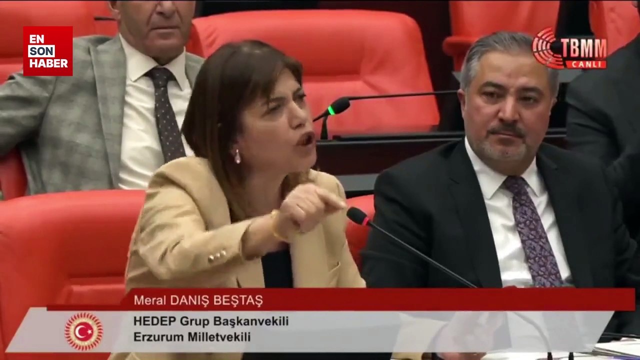 HEDEP'li Meral Danış Beştaş: Terörist senin babandır