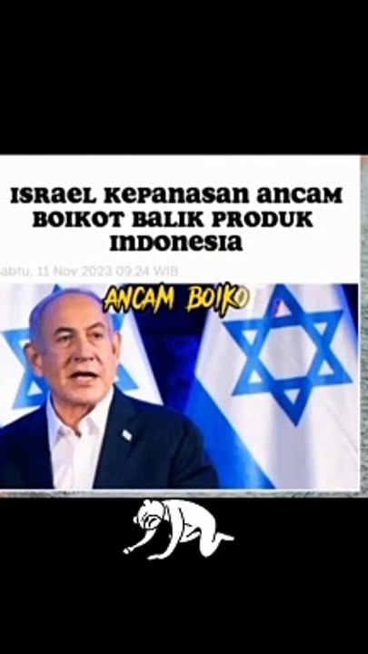 Humor!!! Israel Balas Dendam Boikot Balik Produk Indonesia
