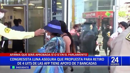 Julio Velarde califica como "bomba de tiempo" proyecto de retiro de AFP de hasta 4 UIT