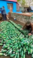 Building A Bottle House #shorts #viral #shortsvideo #video #innovationhub