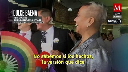 Dulce Baena cuestiona la versión de la Fiscalía en caso Ociel Baena