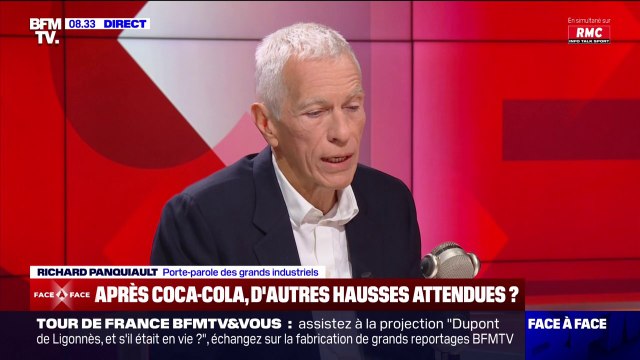 On est sur des tendances à la hausse parce que les structures de coûts des industriels sont à la hausse , explique Richard Panquiault, porte-parole des grands industriels