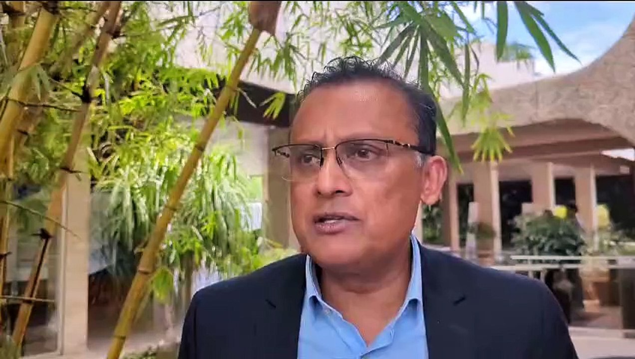 Jeannick Atchapa, chargé des finances au département, intervient sur les futures orientations budgétaires