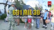 Semar despliega más de 183 mil despensas en Acapulco