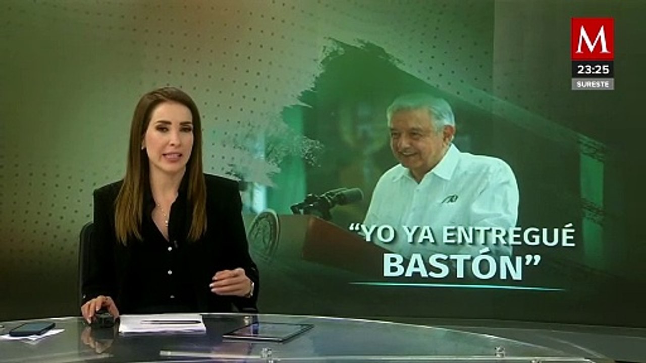 Claudia Sheinbaum, la portadora del 'bastón de mando': AMLO