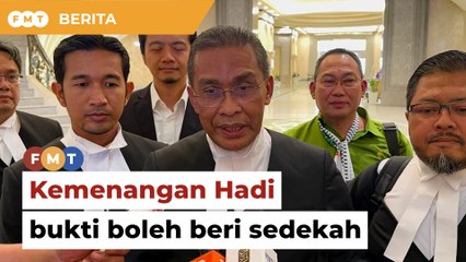 Kemenangan Hadi kekal bukti pihak awam boleh beri sedekah pada pilihan raya, kata Takiyuddin