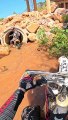 Dirt Bike Riders Cut Through Tunnel