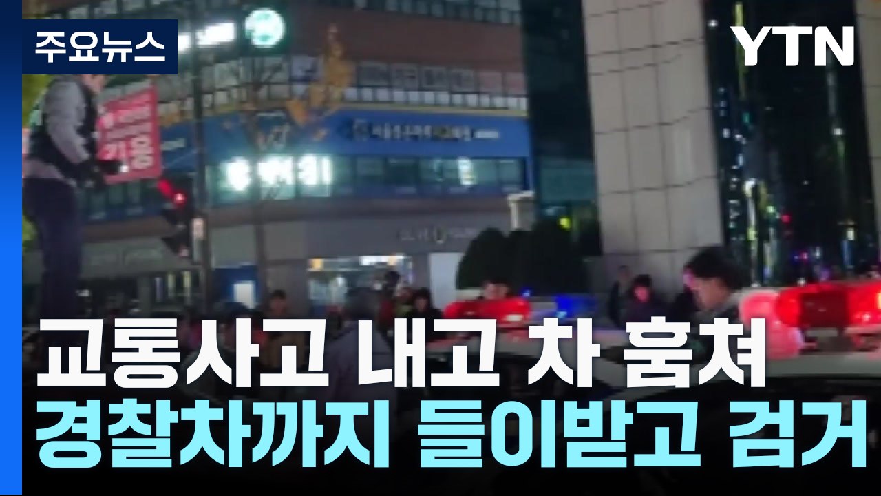 [단독] 남의 차 훔쳐서 경찰차까지 충돌..."마약 정밀 감정 의뢰" / YTN