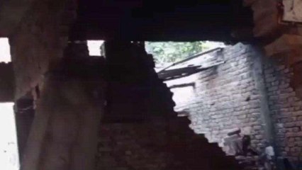 संतकबीर नगर: अज्ञात कारणो से गैस सिलेंडर में लगी आग हुआ ब्लास्ट