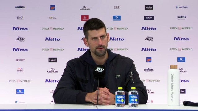 ATP Finals 2023 - Novak Djokovic : Ils veulent mon scalp et Jannik Sinner l'a eu