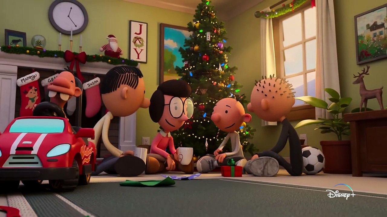 Diary of a wimpy kid christmas: cabin fever trailer ov