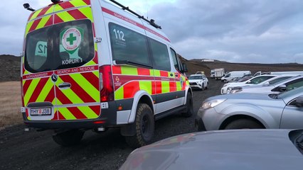 Islanda, recupero beni abitanti navette verso il centro abitato