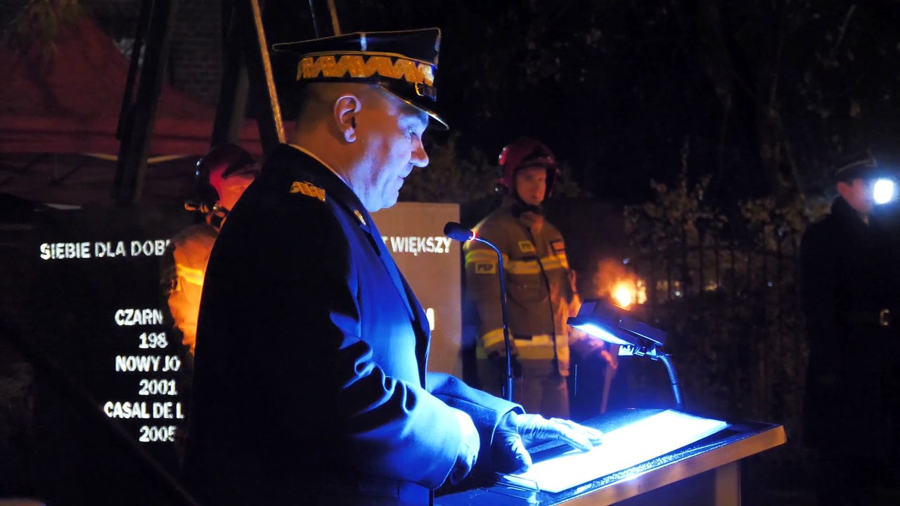 Oddali hołd Markowi Bartwickiemu, tragicznie zmarłemu strażakowi