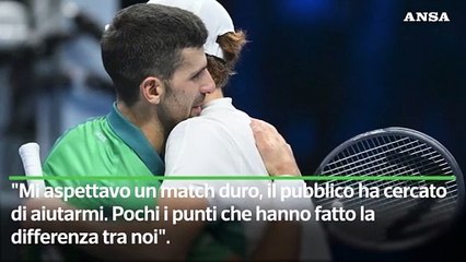 +++ PER SOCIAL +++ Sinner spezza il tabu' Djokovic alle Atp Finals