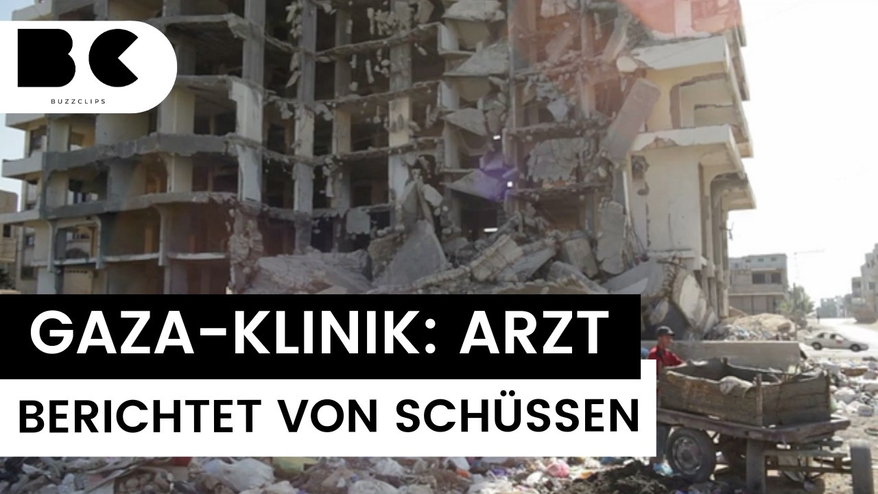 Gaza: Schüsse und Bomben nahe Klinik