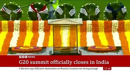 Russia hails unexpected G20 _milestone_ as Ukraine fumes - BBC News(360P)