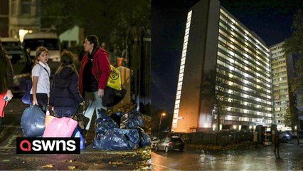 Hundreds evacuated from city tower block due to 'serious' structural issue