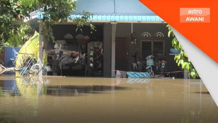 Jumlah mangsa banjir di dua negeri semakin kurang