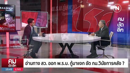 ชำแหละเงินกู้ 5 แสนล้าน รัฐบาลเสี่ยงขัดกฎหมาย? | รายการคมชัดลึก | 15 พ.ย. 66 | PART 2