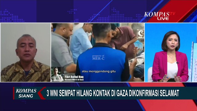 Bagaimana Kondisi Terkini 3 WNI Sukarelawan yang Sempat Hilang Kontak di Gaza?