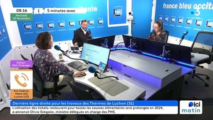 5 Minutes avec Eric Azémar, maire de Luchon (31)