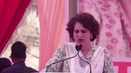 सिंधिया ने अपने परिवार की विश्वासघात की परंपरा अच्छे से निभाई- प्रियंका गांधी