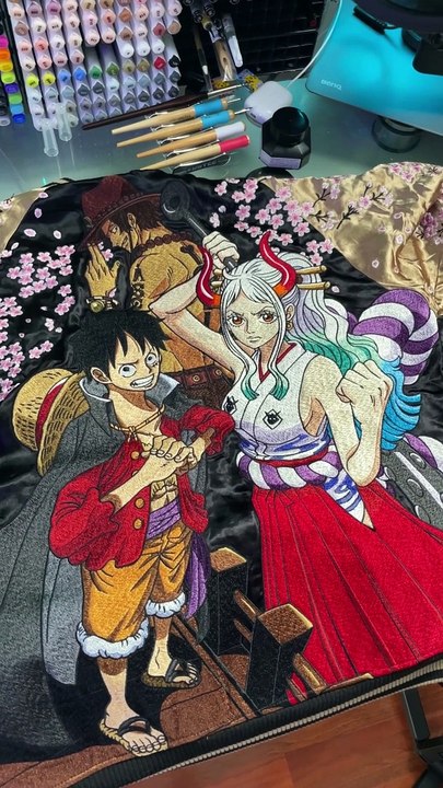 Ma veste Sukajan One Piece 