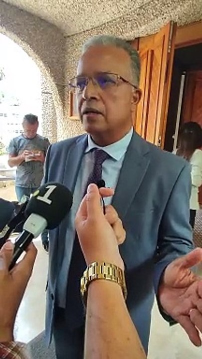 Cyrille Melchior, président du Département