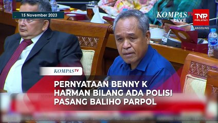Pernyataan Benny K Harman Bilang Ada Polisi Pasang Baliho Parpol saat Raker Bersama Polri