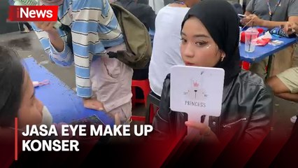 Manfaatkan Momen Konser Coldplay, Buka Jasa Eye Make Up