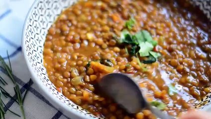 Hearty Winter Fall Lentil Soup