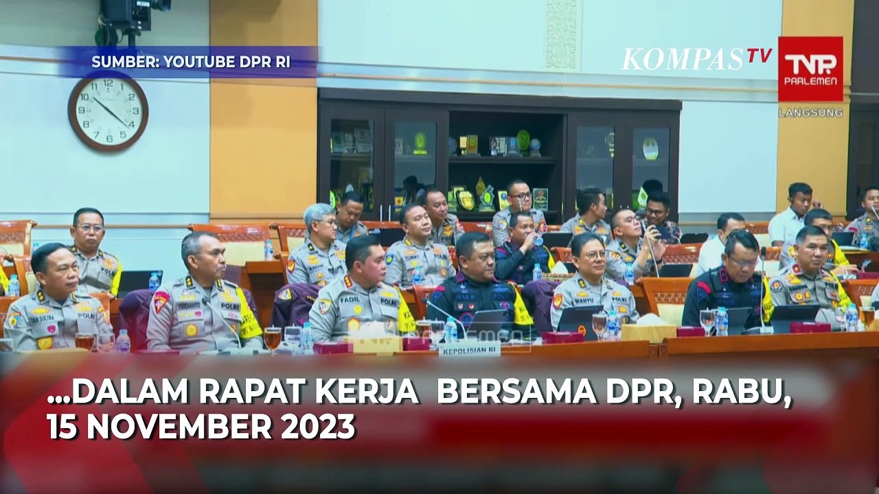 Anggota Komisi III DPR Kritik Kapolri Absen di Raker Bahas Pemilu: Kok ...