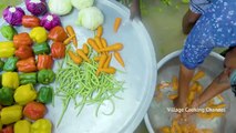 NOODLES _ Yummy Hakka Noodles Recipe Cooking and Eating in Village _ Chinese Food _ Veg Noodles