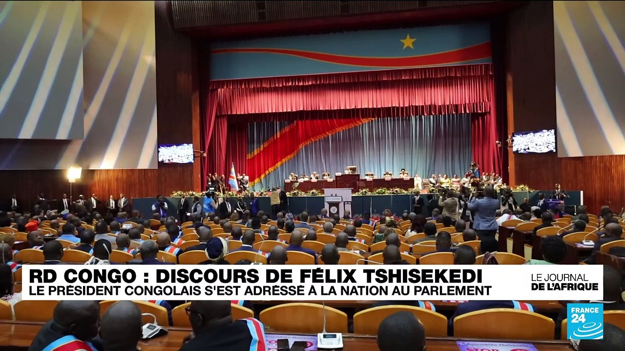 RD Congo : Tshisekedi prononce son discours sur l'état de l'Union un mois avant les élections