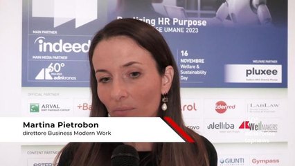 Télécharger la video: Forum Risorse Umane, Pietrobon (Modern Walk): “Prima sfida mondo HR è coinvolgimento dipendenti”