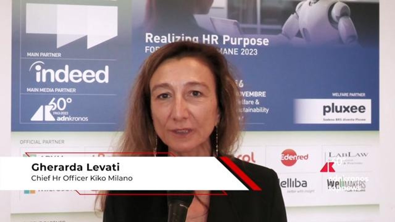 Forum Risorse Umane, Levati (Kiko Milano): “Sfida HR è trovare equilibrio vita-lavoro”