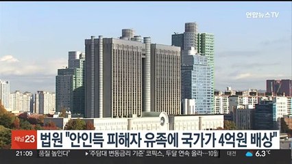 법원 "안인득 방화·살해 피해자 유족에 국가가 4억원 배상"