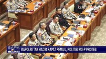 Kapolri Absen saat Rapat Pengamanan Pemilu dengan Komisi III DPR, Trimedya: Istimewa Sekali