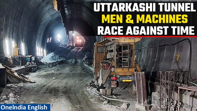 Tunnel Rescue| Efforts Persist as 40 Workers Trapped in Uttarkashi Tunnel Collapse| Oneindia