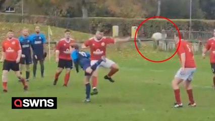 Download Video: Sunday League footballer dubbed next FIFA Puskás Award winner after goal goes viral